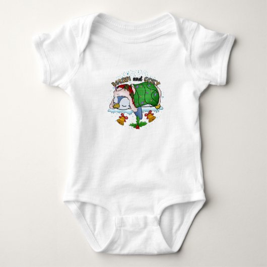Kerstpak voor baby's en Toddlers Romper (Voorkant)