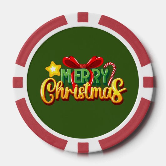 kerstpakket poker chips (Voorkant)