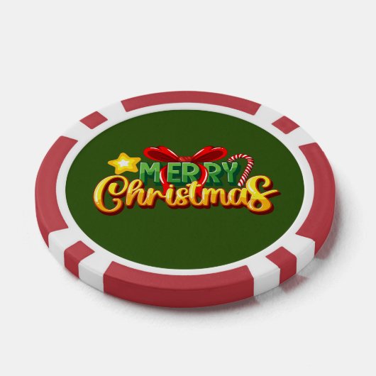 kerstpakket poker chips (Enkel)