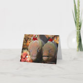 Kerstpaling Feestdagen Kaart (Voorkant)