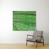 Kerstpalm en regenspoelen wandkleed (In Situ (horizontaal))