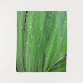 Kerstpalm en regenspoelen wandkleed (Voorkant)