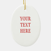 kerstpalmboomversiering keramisch ornament (Achterkant)