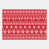 kerstpalmen en Teenslippers Inpakpapier Vel (Voorkant 3)