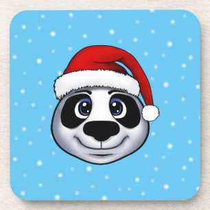 Kerstpanda Bier Onderzetter