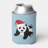 Kerstpanda Blikjeskoeler (Blikje Voorkant)
