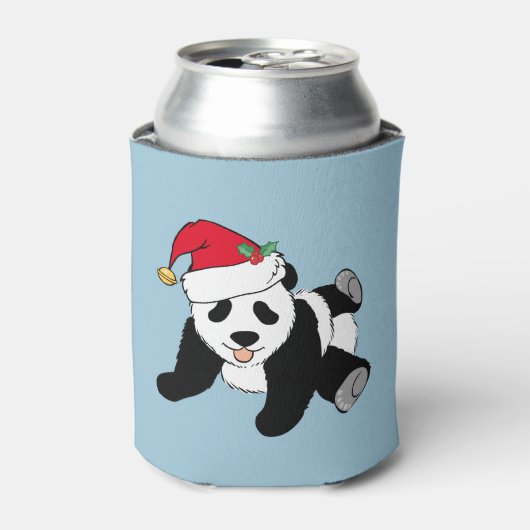 Kerstpanda Blikjeskoeler (Blikje Voorkant)