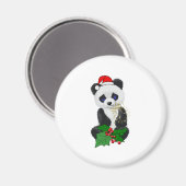 Kerstpanda Magneet (Voorkant / Achterkant)