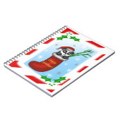 Kerstpanda Notitieboek (Linkerzijde)