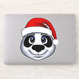 Kerstpanda Sticker