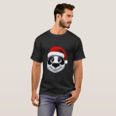 Kerstpanda T-shirt (Voorkant volledig)