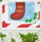 Kerstpanda Theedoek (Gevouwen)