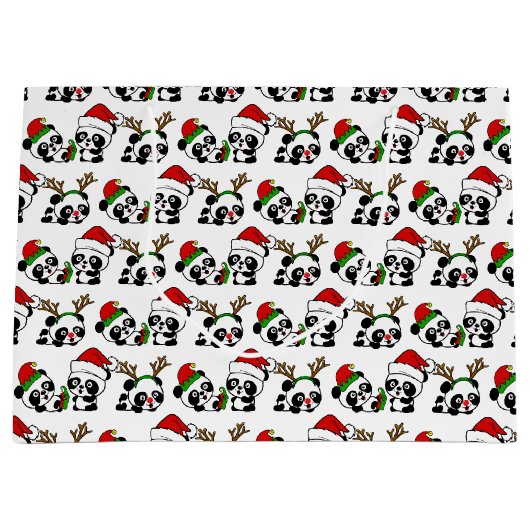 Kerstpanda's Groot Cadeauzakje (Voorkant)