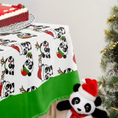 Kerstpanda's Tafelkleed