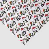 Kerstpanda's Tissuepapier (Detail)
