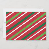 kerstpanelen en pyjama's roze wit kaart (Achterkant)