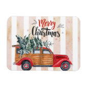  kerstpanelwagen magneet (Horizontaal)