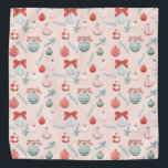 kerstpannen bandana<br><div class="desc">kerstbultjes spelen</div>