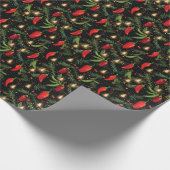 kerstpannen cadeaupapier (Hoek)