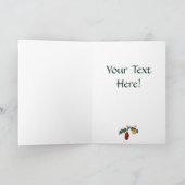 kerstpannen feestdagen kaart (Binnen)