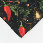 kerstpannen fleece deken (Hoek)