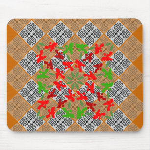 kerstpannen muismat