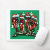 kerstpannen muismat (Met muis)