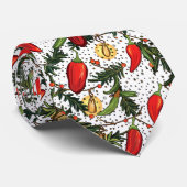 kerstpannen stropdas (Opgerold)