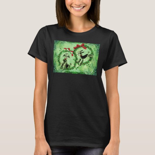 kerstpannen t-shirt (Voorkant)