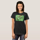 kerstpannen t-shirt (Voorkant volledig)
