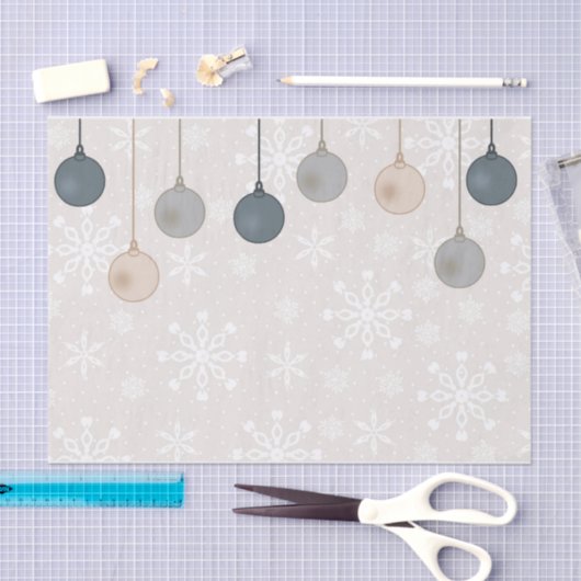 kerstpannen tissuepapier (Craft)