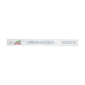 Kerstpanoramas Holiday Return Address Wrap (Individueel)