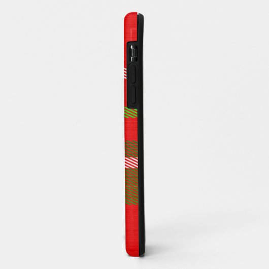 kerstpantserpatroon Case-Mate iPhone case (Achterkant/links)