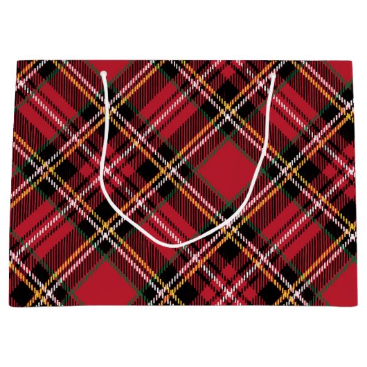 kerstpantserpatroon groot cadeauzakje (Voorkant)