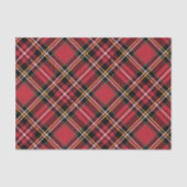 kerstpantserpatroon tissuepapier (Voorkant)