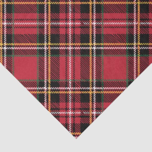 kerstpantserpatroon tissuepapier (Detail)