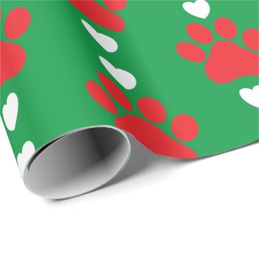 kerstpapaver cadeaupapier (Rol Hoek)