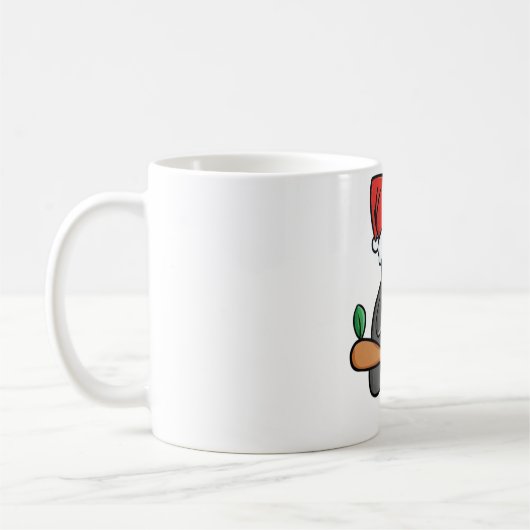 kerstpapegaai koffiemok (Links)