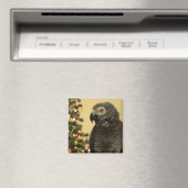 Kerstpapegaai Magnet (Insitu (Vaatwasser))