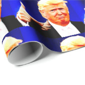 KERSTPAPER VAN DONALD TRUMP CADEAUPAPIER (Rol Hoek)