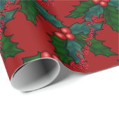 kerstpapier, aangepast kerstpapier cadeaupapier (Rol Hoek)