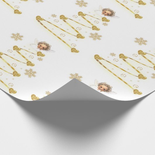 kerstpapier Angel Cadeaupapier (Hoek)