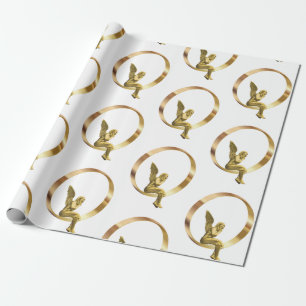kerstpapier Angel Cadeaupapier