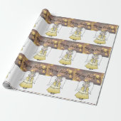 kerstpapier Angel Cadeaupapier (Uitgerold)