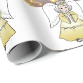 kerstpapier Angel Cadeaupapier (Rol Hoek)