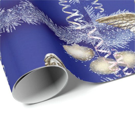 kerstpapier Angel Cadeaupapier (Rol Hoek)