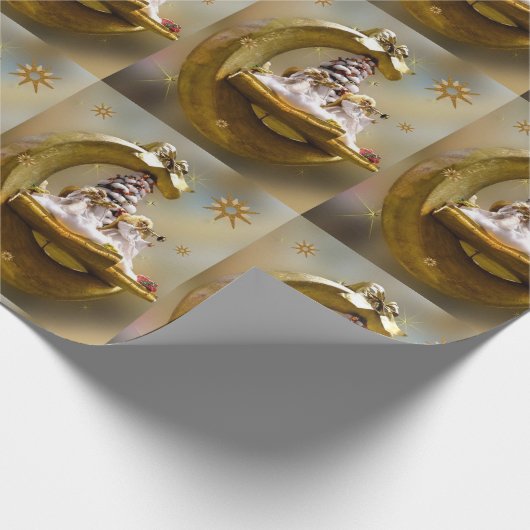 kerstpapier Angel Cadeaupapier (Hoek)