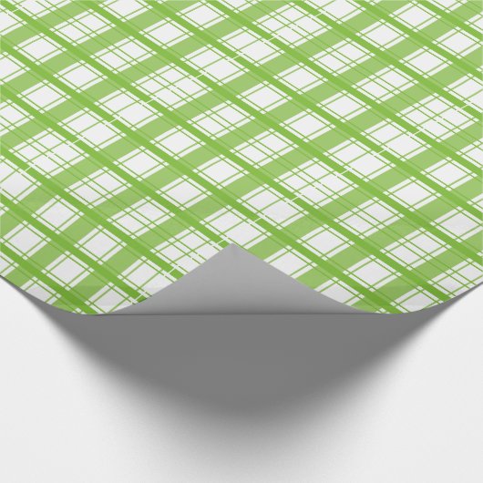 kerstpapier Apple Green Pset Cadeaupapier (Hoek)