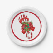 kerstpapier Baby shower Bord (Voorkant)