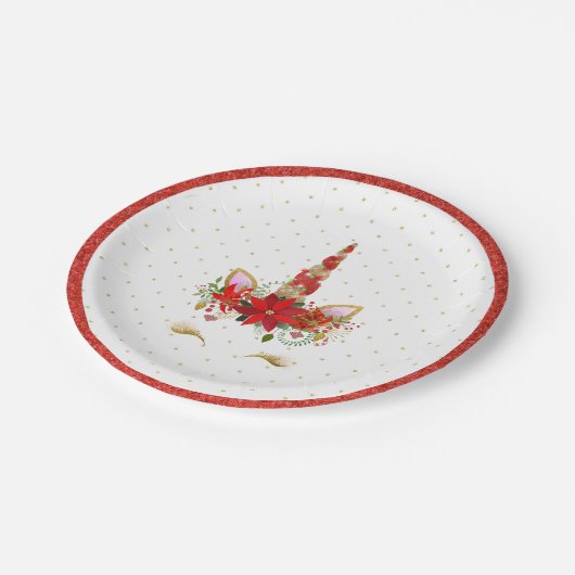 kerstpapier Baby shower Bord (Gekanteld)